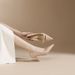 878-5 Sexy One-Strap Bow For Women 2025 Autumn New Elegant Pointed Toe Stiletto High Heels_vogvips.com