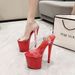 Pointed-toe Waterproof Platform Fashion New Arrival Thin Heel Super High Heel Casual Wedding Banquet Fashion Sandals Women's Flats_vogvips.com