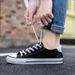 Cuishenhao Canvas For Men Autumn New Korean Style Student Casual Sneakers Cloth Shoes Ins Harajuku S_vogvips.com