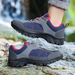 Four Season Low Top Outdoor Men's Waterproof, Anti Slip, Breathable Couple Hiking Travel Shoes Large Size A07_vogvips.com