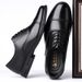 Summer New Business Formal Men's Genuine Leather Breathable Three-Joint Soft Sole Versatile Cowhide Shoes_vogvips.com
