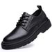 Men's Formal Business Genuine British Style Wedding Groom Shoes Thick Sole Martin Boots Comfortable Pure Leather_vogvips.com