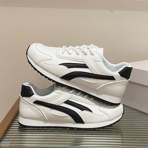Little White Shoes Female And Female Students Leisure Sports Versatile Forrest Gump Shoes Street Shooting_vogvips.com