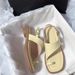 Women's Toe-Loop Sandals Summer 2024 New Model For Outdoor Wear, Exquisite Low-Heel Niche Design, Vintage Beach Roman_vogvips.com
