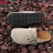 KZZO 2026 Genuine Suede Leather Women Mules And Clogs Adjustable Buckle Cork Footbed Comfort Casual Outdoor Slippers_vogvips.com