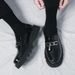 New Fashion Genuine Leather Tassel Business Casual Loafer Shoes For Men Black Business Formal Leather Shoes For Daily Office Casual Men's Shoes For Dr_vogvips.com