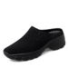2025 Spring And Autumn New Fashion Casual For Women, Half-Slip Thick-Soled Shoes, Trendy Slip-On Women's Shoes_vogvips.com