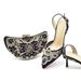 Vintage diamond set stiletto sandals with dinner bag set Fashion design rhinestone evening wear_vogvips.com