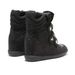 Women's High Top Casual Shoes European American Style Rhinestones Punk Star Rivet Velcro Hidden Wedge Heel Thick Sole_vogvips.com