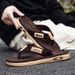 Men’s EVA Moccasin Sandals For Summer, Outdoor Wear, Slip-Resistant, Durable, Odor-Resistant, Breathable, Beach Flats For Men_vogvips.com