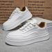 2025 Spring New Breathable White Men's Versatile Thick Soled Sports Casual Board Trendy Shoes_vogvips.com