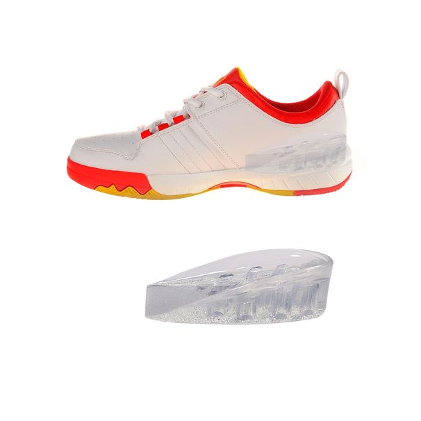 New hot-selling insole silicone increasing pad transparent unisex invisible 2.5CM_vogvips.com