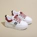 W3619 New Breathable Autumn Color Blocked Thick Sole With Raised Leather Surface Casual Fashionable Women's Board_vogvips.com