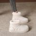 Fleece And Thickened Warm Short-leg Snow Cotton Boots For Women In 25_vogvips.com