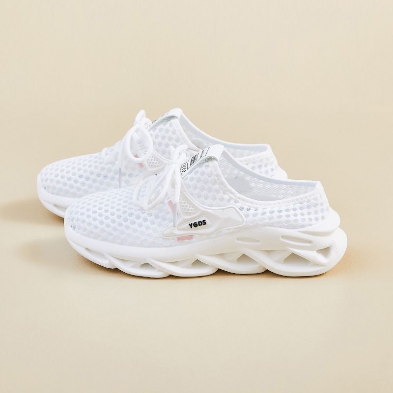 Flying Woven Shoes Student Sports Shoes Mesh Breathable Fitness Running Casual_vogvips.com