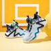 Kids' shoes double net spring and autumn actual combat boys basketball shoes rotating button sports shoes running shoes_vogvips.com