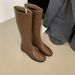 Western Cowboy For Women, Over-the-Knee New Autumn And Winter Slim Long Martin High Tube Boots, Riding Boots_vogvips.com