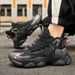 Mens Carbon Plate Air Cushion Running Shoes Breathable Lightweight Marathon Womens Sports Anti-slip Elastic Sneakers_vogvips.com