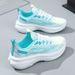 Women's Sports New Model Thick-soled Fashion Breathable Lightweight Women's Shoes Wholesale Outdoor Casual Trendy_vogvips.com