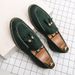 2025s British Style Tassel Slip-On Loafers For Men Business Casual Leather Suede Height Increasing Shoes_vogvips.com