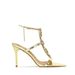 2025 Summer New Gemstone Rhinestone Chain Gold Pointed Toe High Heels For Women, Elegant And Sophisticated Stiletto_vogvips.com