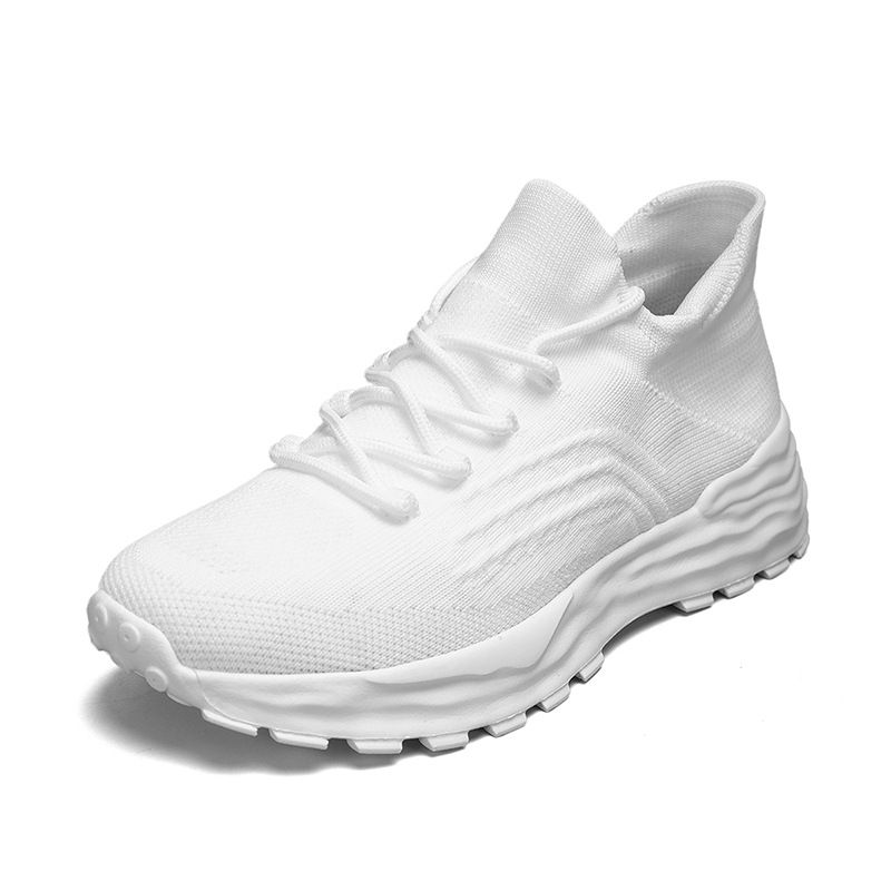 Spring And Autumn Women's One Step Stepping, Fly Weaving, Breathable Couple's Casual Sports Shoes, Men's Shoes_vogvips.com