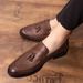 Four Seasons Casual For Men Korean Style Men's Small Leather Shoes_vogvips.com