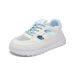 Little White Shoes Female Students Hollow Breathable Thick-soled Heightening Shoes Casual Board Shoes_vogvips.com