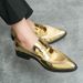 ct 2025v New European Pointed Toe Shoes For Men, British And Korean Style Loafers, Business Slip-On Casual Height-Increasing_vogvips.com