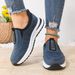 Women's Casual Plus Size Slip-On Running Shoes Comfortable Outdoor Sports Spring New Style_vogvips.com