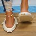 Summer Home Shark Slides For Women Eva Indoor Bathroom Comfort Cloud Slippers Woman Anti Slip Beach Flip Flops Soft_vogvips.com