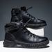 Autumn And Winter New Work Boots Men's Outdoor Sports Boots Casual Shoes Work Boots_vogvips.com