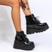 2025 Autumn Winter European And American Cross-Border New High-Top Thick-Soled Wedge Lace-Up Export Large Size Martin_vogvips.com
