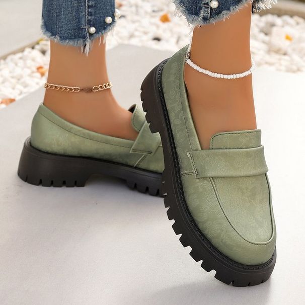 New Low-heeled Slip-on Low-top Loafers For Women_vogvips.com