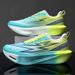 Couple Running Shoes Summer Breathable Mesh Comfotable Sneakers Lightweight Shock-absorbing Training Jogging Shoes For Men Women_vogvips.com