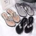New Fashion All Match Flip Flops, Elegant And High End French Sandals, Beach Flat Slippers_vogvips.com