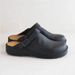 Flat Wedge Square Toe Backless Shallow Mouth Slippers Men's Casual Versatile Large Size Single Shoes Teum_vogvips.com