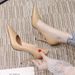 Leather 32-45 Yards Black High-heeled Shoes Professional Work Shoes Temperament Thin Heels Not Tired Feet Comfortable Soft Shoes Women_vogvips.com