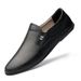 Men's Shoes Men's Casual Leather Shoes Soft-soled Lazy Driving Doudou Overshoes_vogvips.com