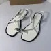 Flat Sandals For Women 2024 Summer - Metal Decor Cross Strap Breathable Ladies Footwear 4 6abeb_vogvips.com