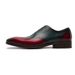 Luxurious Brogue Carved Handmade Leather For Men, Hollow Out Color Block Wingtip Oxford Business Formal, Guangzhou_vogvips.com