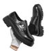 ShoeVault Summer New Derby Men, Large Leather Trendy Low-top Casual Shoes, Thick-soled Height-increasing Slip-on Shoes With Side_vogvips.com