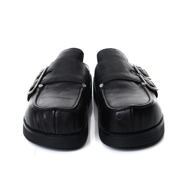 New Summer Boken Thick Soled High Head Slippers For Men's American Niche Mules With Metal Buckle Beach Shoes_vogvips.com