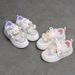 Children's Day Lightweight Mesh Style, Student White Sneakers, New Summer Model, Girls' Sports, Breathable Running_vogvips.com