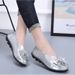 Spring/Summer Flower Comfortable Bean Women's Shoes Flat Women's Singles Shoes_vogvips.com