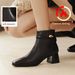 Cameido Textured Sheepskin Genuine Leather Boots Children 2025 Winter Fleece Thick-Heeled Back Zipper Fashion Short Boots_vogvips.com