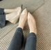 Patent Leather Shallow Mouth Heighten Single Shoes Female Spring And Summer Pointed Metal Flat Commuting All Fashion Small Leather Shoes_vogvips.com