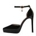 F6 New Model 2026 Ultra High Heel 12CM Platform Shallow Hollow Strap Pointed Toe Sandals 313233 Small Size_vogvips.com
