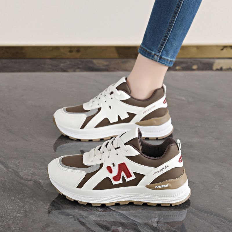 2026 Ins Daddy Shoes - Multi-color, Height-increasing, Casual Shoes For Women, Student Style, Thick-soled Platform Sneakers_vogvips.com