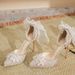 Women's Shoes Wedding Party Silver High Heels Women's Stiletto Pearl Bow Rhinestone Bridal Wedding Shoes Waterproof Platform Single Shoes_vogvips.com